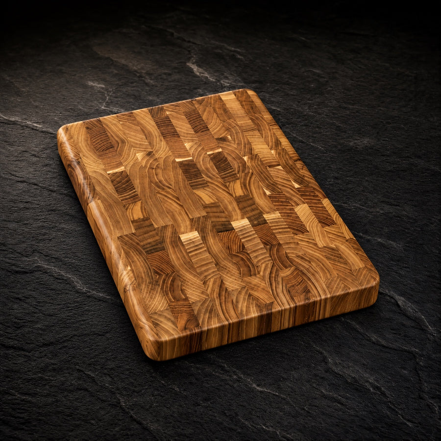 Taiko Signature Teak Wood Cutting Board