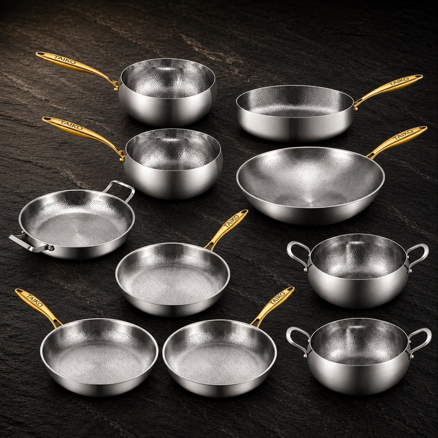 Pure Titanium Ultimate Kitchen Bundle on a dark slate background