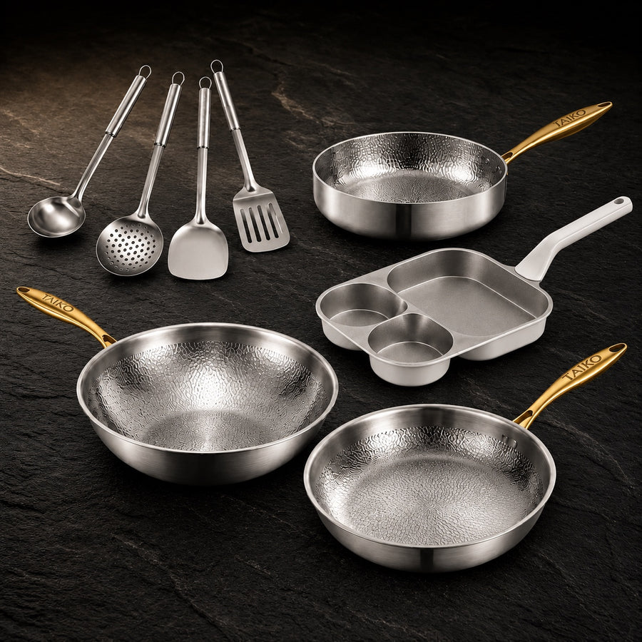Signature Titanium All-Day Bundle on a dark slate background