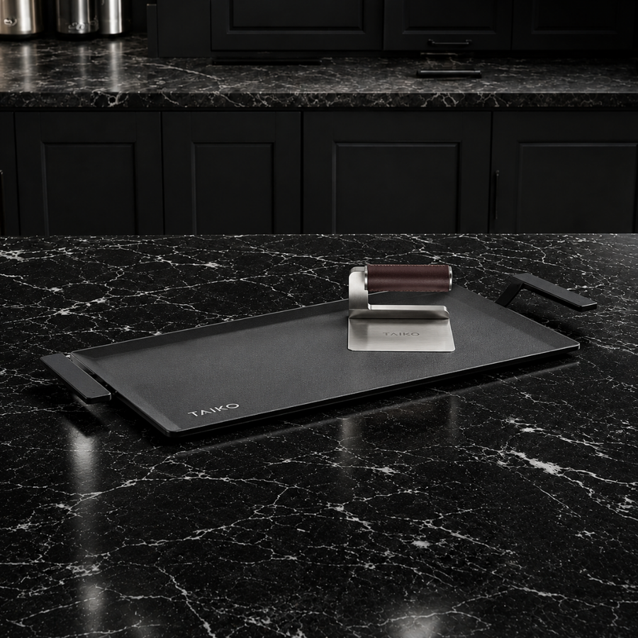 Taiko Premium Carbon Steel Griddle Set