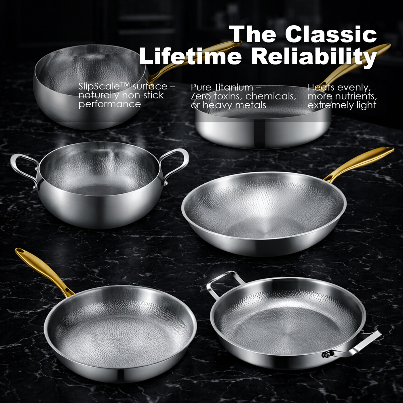 Titanium Complete Cookware Bundle – Taiko Cookware