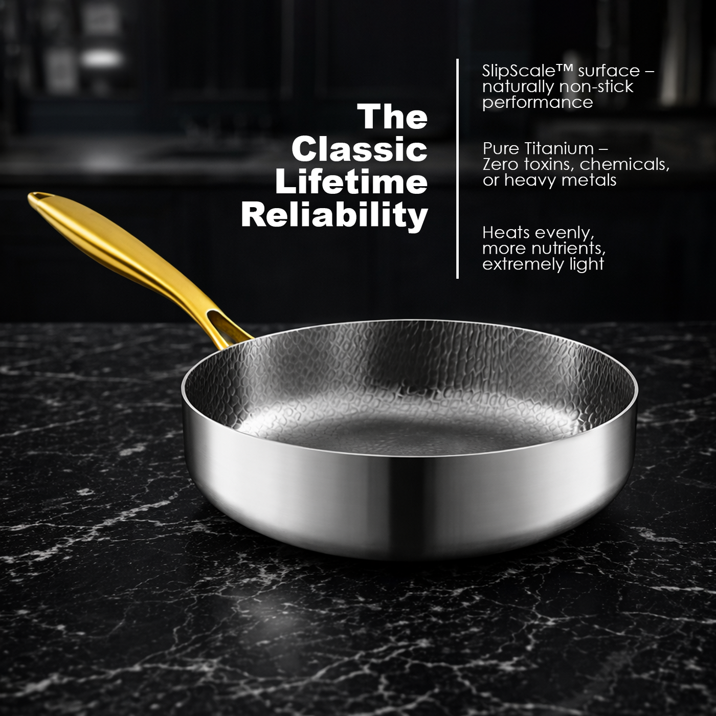 Pure Safe Titanium High Pan – Taiko Cookware
