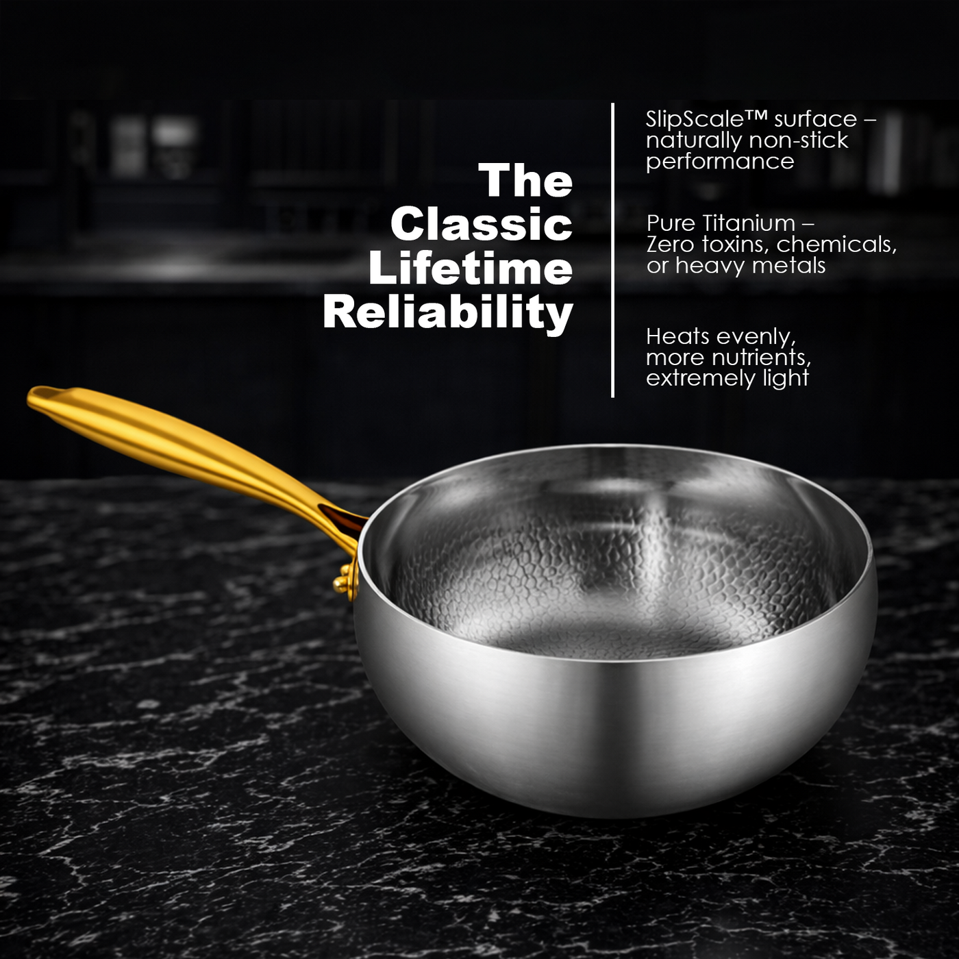 Pure Safe Titanium SafeCook Pot Pan Pro – Taiko Cookware